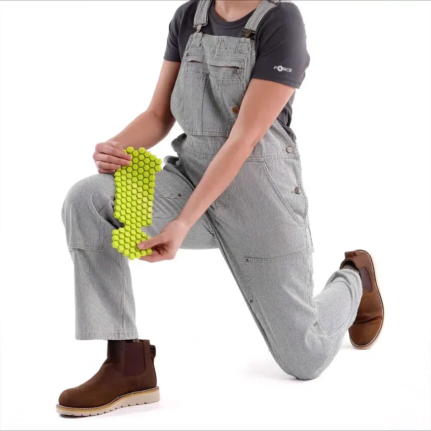 Peto vaquero con rayas de tren en forma de Bib Overall