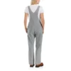 Peto vaquero con rayas de tren en forma de Bib Overall