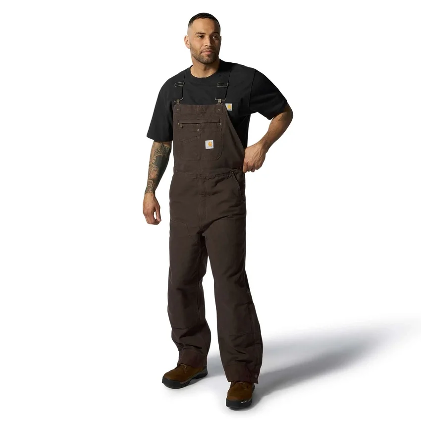 Petos aislantes de lona Washed Duck para hombre