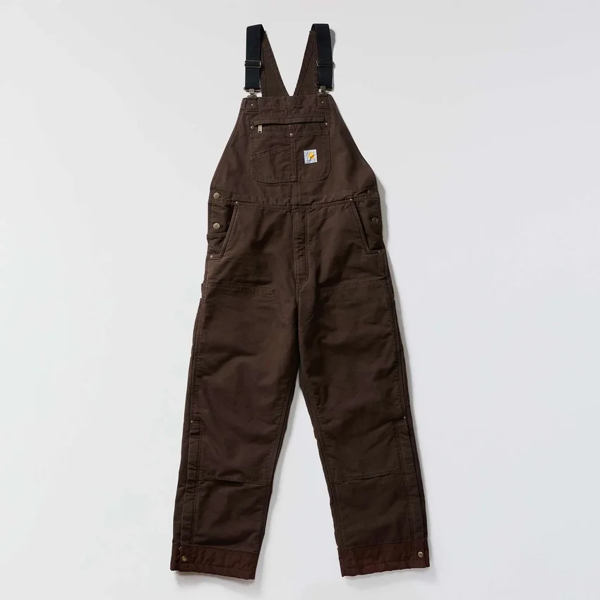 Petos aislantes de lona Washed Duck para hombre