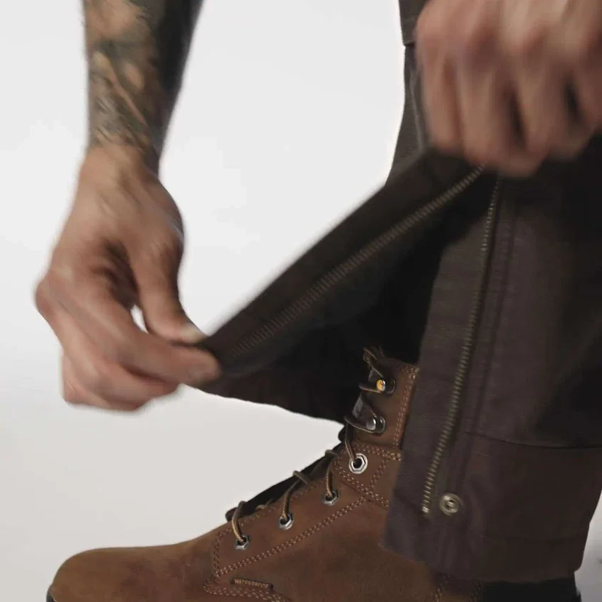 Petos aislantes de lona Washed Duck para hombre