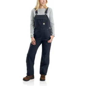 Petos aislantes de lona Washed Duck para mujer