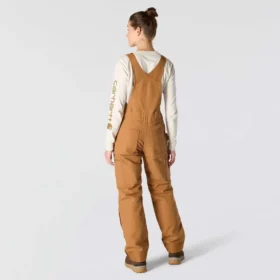 Petos aislantes de lona Washed Duck para mujer
