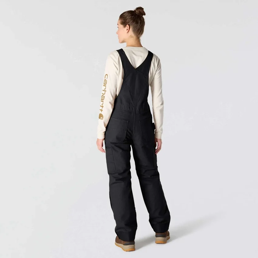 Petos aislantes de lona Washed Duck para mujer