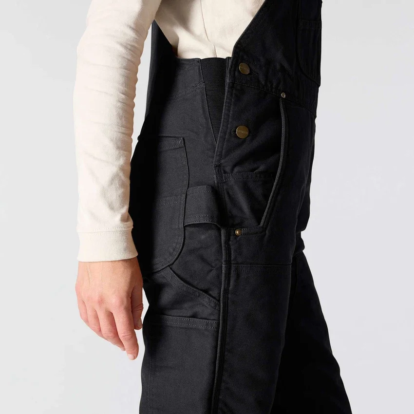 Petos aislantes de lona Washed Duck para mujer