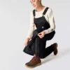 Petos aislantes de lona Washed Duck para mujer