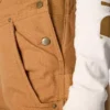 Petos aislantes de lona Washed Duck para mujer