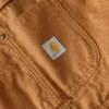 Petos aislantes de lona Washed Duck para mujer