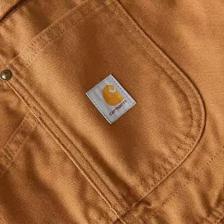 Petos aislantes de lona Washed Duck para mujer