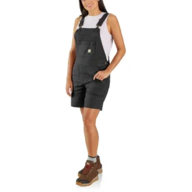 Petos cortos de lona Ashland para mujer