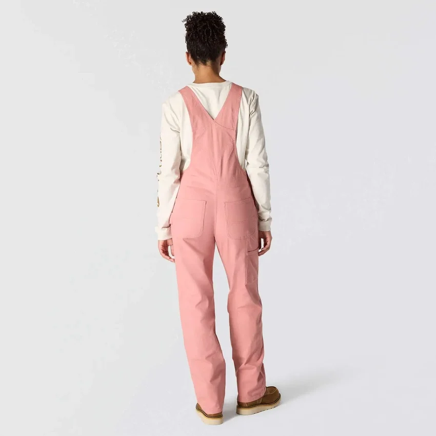 Petos de lona de corte holgado Ashland para mujer