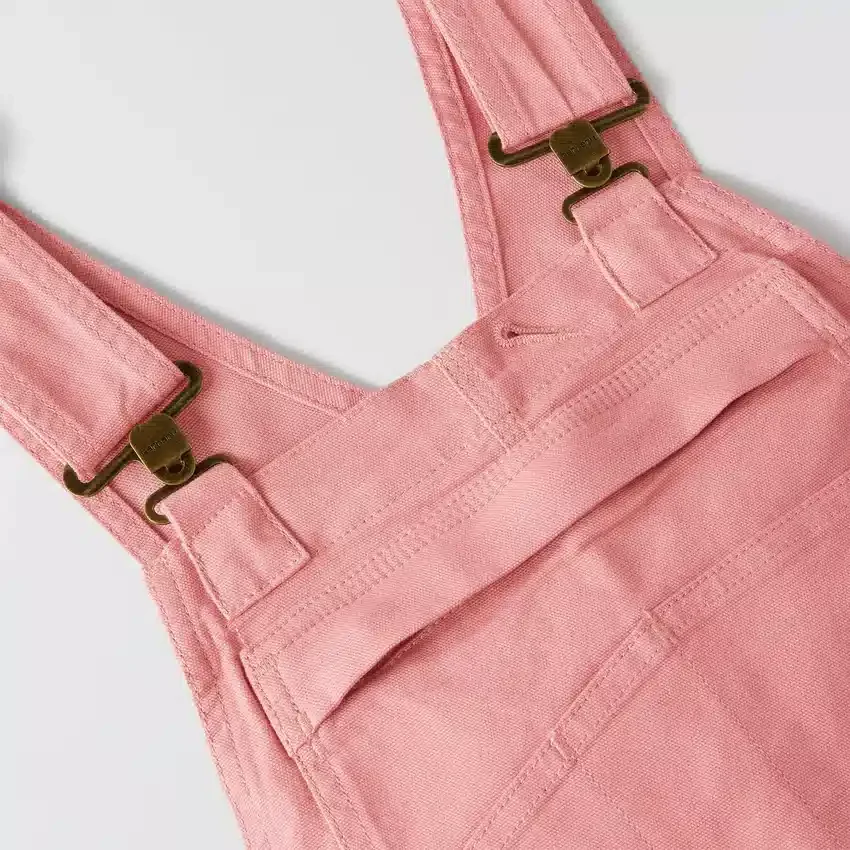 Petos de lona de corte holgado Ashland para mujer
