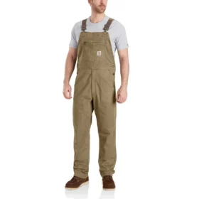 Petos de lona de corte holgado Rigby para hombre