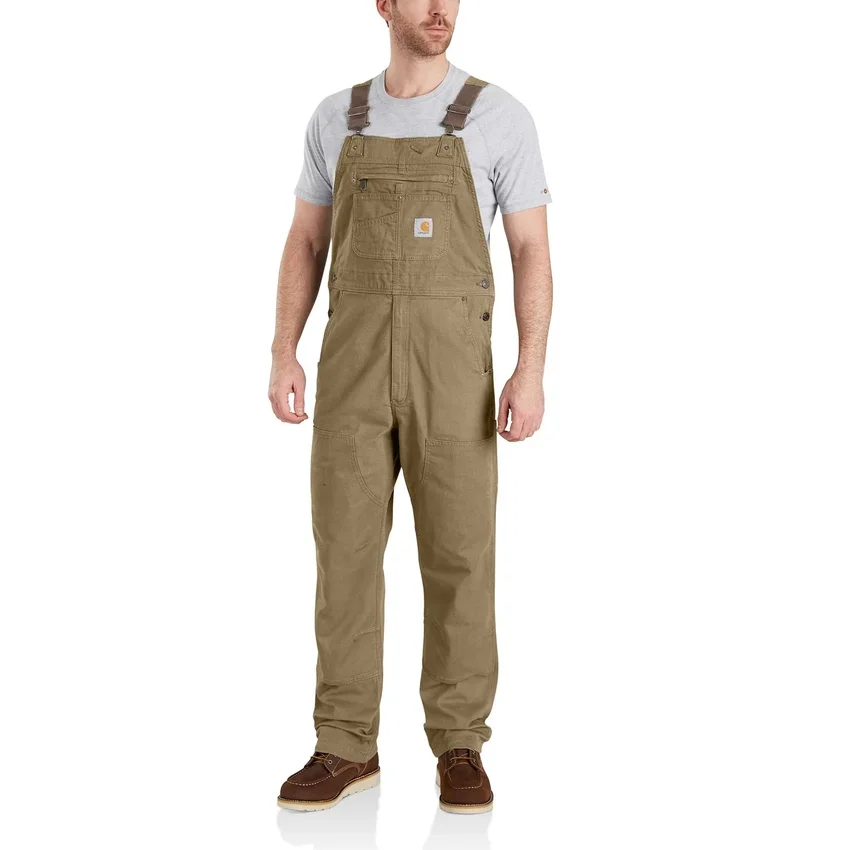 Petos de lona de corte holgado Rigby para hombre