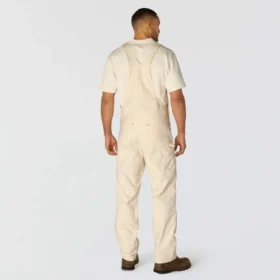 Petos de pintor de tela de sarga de corte holgado de la serie Crafted para hombre