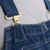 Petos de vaquero de corte holgado para hombre