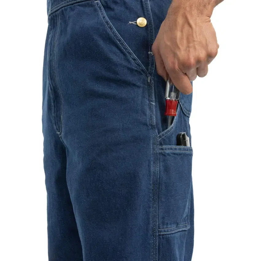 Petos de vaquero de corte holgado para hombre
