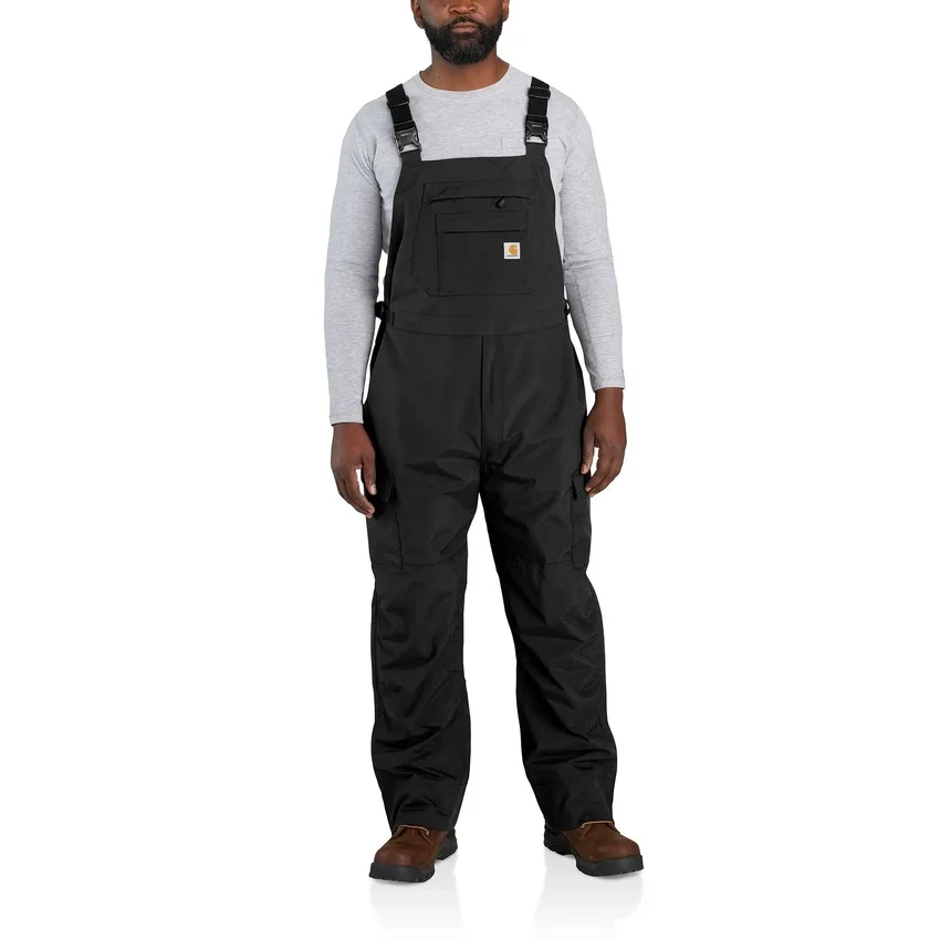 Petos impermeables de peso pesado para hombre Shoreline: Storm Defender Pantalones con peto