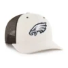 Philadelphia Eagles '47 Gorras de camionero sin teñir, corte holgado