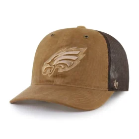 Philadelphia Eagles: gorra «'47 Dyed Trucker» de corte holgado