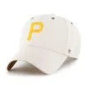 Pittsburgh Pirates '47, sin teñir, Gorras Clean Up