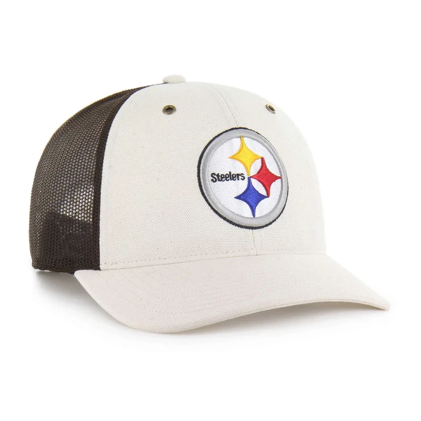 Pittsburgh Steelers '47, gorra de camionero sin teñir, corte holgado