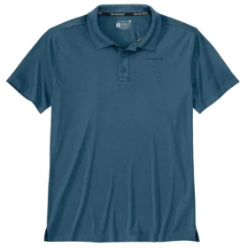Polo de hombre Force Sun Defender™ de corte holgado con logotipo - Camisas con protección solar