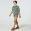 Polo Force Sun Defender™ de manguitos cortos para niño (niños pequeños/niños)