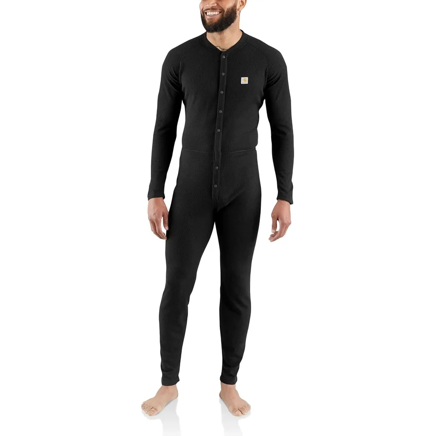 Ropa interior de una pieza para hombre - Clásico de algodón y poliéster