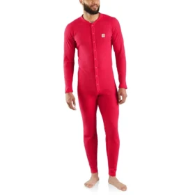 Ropa interior de una pieza para hombre - Clásico de algodón y poliéster
