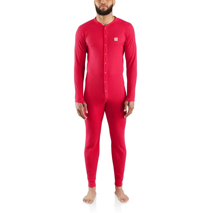 Ropa interior de una pieza para hombre - Clásico de algodón y poliéster