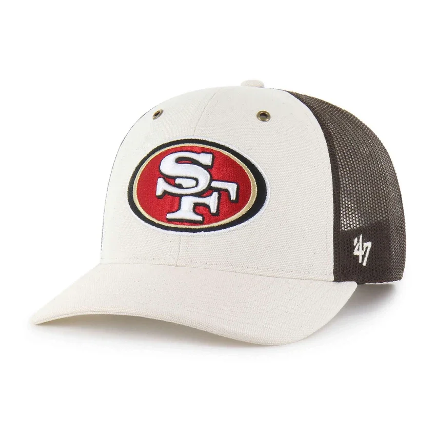 San Francisco 49ers '47 sin teñir, estilo «de camionero», corte holgado