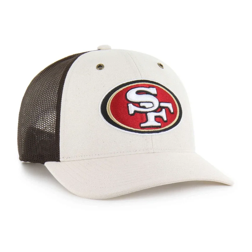 San Francisco 49ers '47 sin teñir, estilo «de camionero», corte holgado