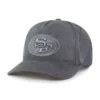 San Francisco 49ers '47 Teñida, estilo «Gorras Hitch», corte holgado