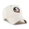 Seminoles de Florida State '47, sin teñir, Gorras Clean Up
