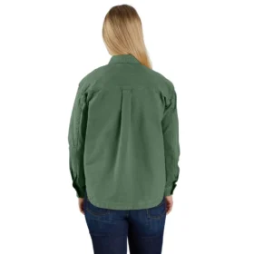 Sobrecamisas de lona gruesa de corte holgado Montana Rugged Flex® para mujer