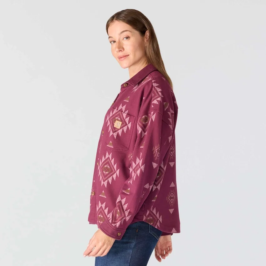 Sobrecamisas de punto Durham para mujer