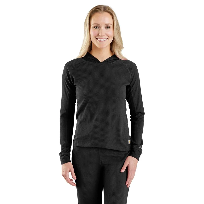 Sudadera con capucha Carhartt Force® de peso medio con microrejilla para mujer