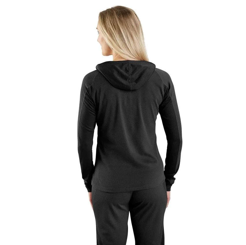 Sudadera con capucha Carhartt Force® de peso medio con microrejilla para mujer