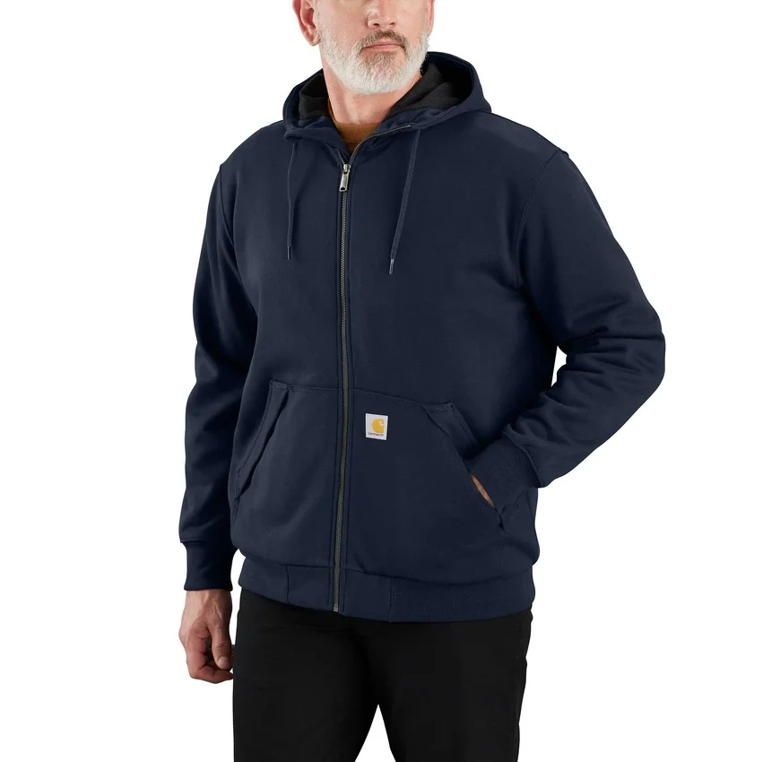 Sudadera con capucha, chaqueta con cremallera completa y forro térmico repelente al agua para hombre «Paxton» - Sudaderas con capucha Carhartt Rain Defender