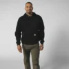Sudadera con capucha de corte holgado y peso medio con estampado gráfico para hombre - Sudaderas con capucha Rain Defender