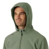 Sudadera con capucha de forro polar laminado