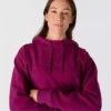 Sudadera con capucha de forro polar oversize Force Quick-Dry para mujer