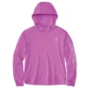 Sudadera con capucha Force Sun Defender UPF 50+ para mujer, que absorbe la humedad - Sudaderas con capucha de protección solar