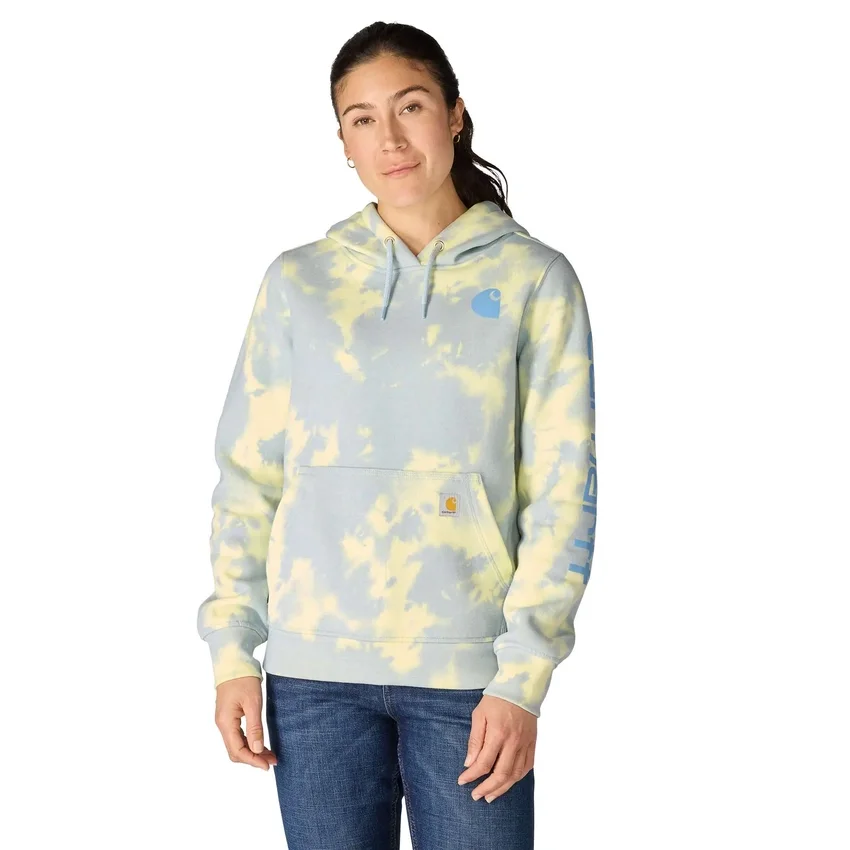 Sudadera con capucha «Marquette» para mujer, con efecto tie-dye