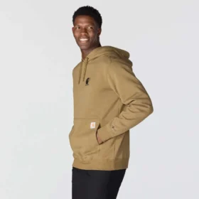 Sudadera con capucha para hombre Force con logotipo y tejido que absorbe la humedad