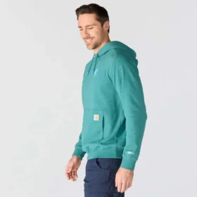 Sudadera con capucha para hombre Force con logotipo y tejido que absorbe la humedad