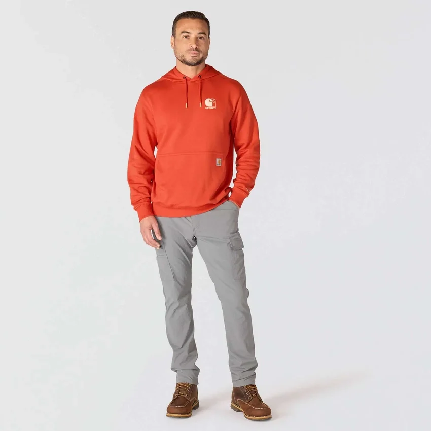 Sudadera con capucha para hombre Force con logotipo y tejido que absorbe la humedad