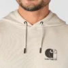 Sudadera con capucha para hombre Force con logotipo y tejido que absorbe la humedad