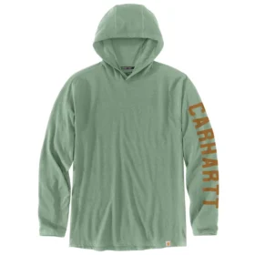 Sudadera con capucha para hombre Force, corte holgado, que absorbe la humedad y con logotipo